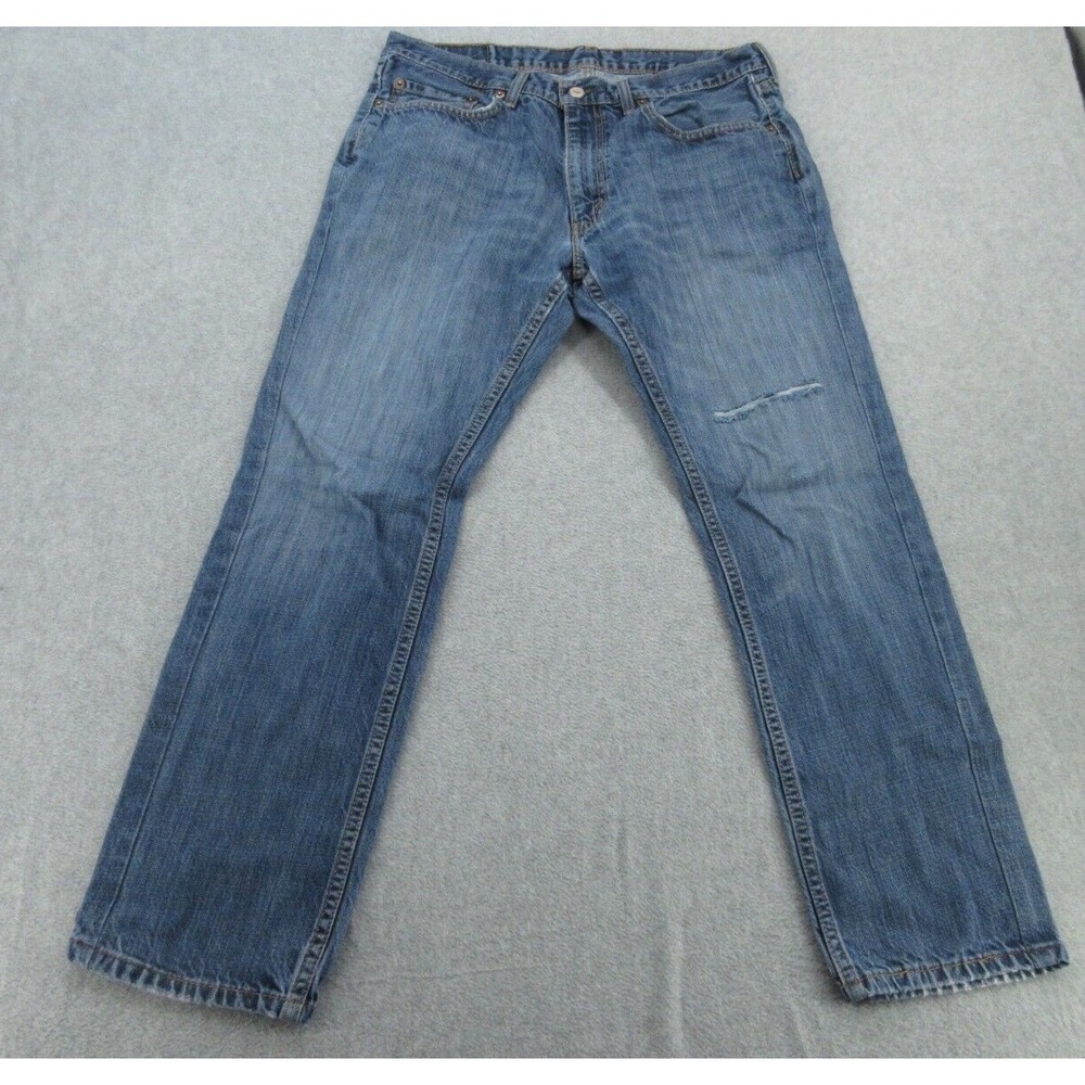 Levis Mens Jeans 559 Relaxed Straight Blue Medium Wash Denim 34x30
